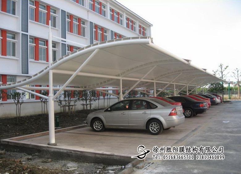膜結構停車(chē)棚004
