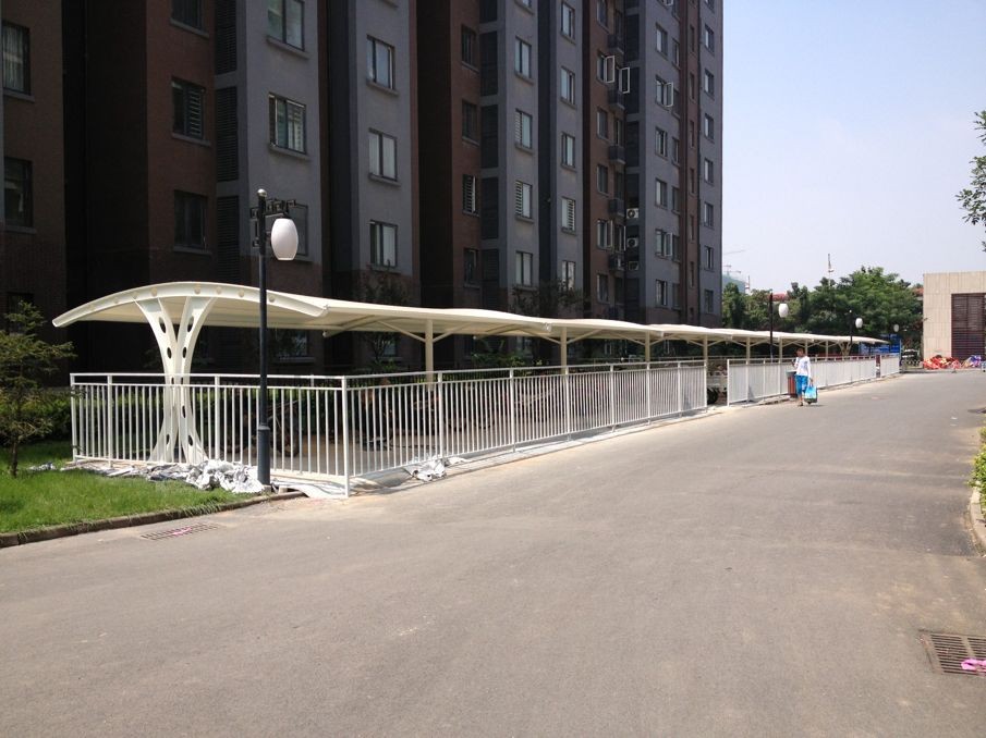 邯鄲綠樹(shù)林楓小區膜結構車(chē)棚